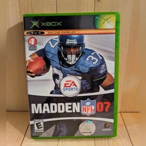 Madden NFL 07 Xbox Game Used